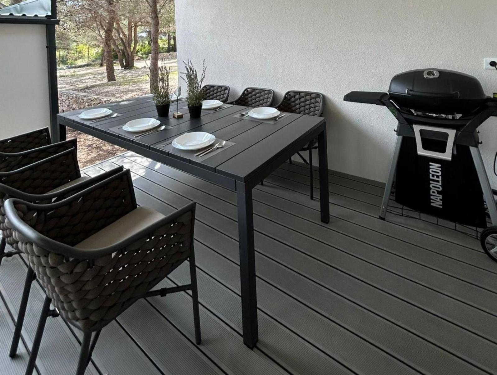 Oremore - Premium Mobile Home - Oaza Mira Camping, Drage Exteriör bild