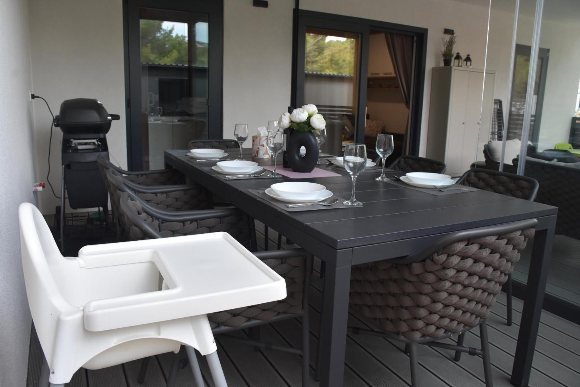 Oremore - Premium Mobile Home - Oaza Mira Camping, Drage Exteriör bild
